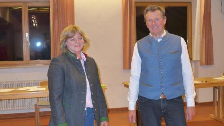 Sabine Blank ist neue Zweite Bürgermeisterin von Rott. Rechts: der neue Bürgermeister Fritz Schneider.