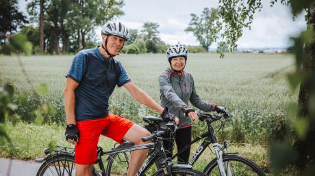 Werner und Rita Franz sind begeisterte Radfahrer. Bevor Werner Franz in den Ruhestand ging, legte er über 200.000 Kilometer auf dem Weg zur Arbeit und nach Hause zurück.