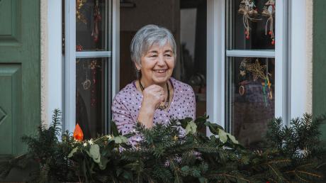 Marianne Maier, die „Stille Heldin“ des Monats Dezember, lebt mitten in Schwabhausen in einem Bauernhaus. 