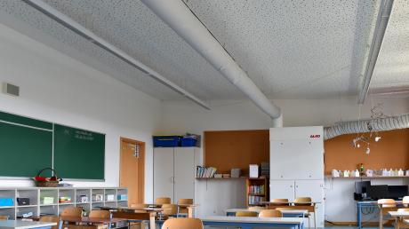 In der Grundschule in Scheuring gibt es bereits eine Lüftungsanlage.