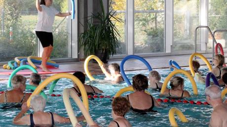 Die Wassergymnastik in Stadtbergen findet weiterhin statt.
