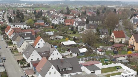 So stellt man sich eine Siedlung vor: Im Bärenkeller-Nord dominieren Ein- und Zweifamilienhäuser mit relativ großen Grundstücken. 	