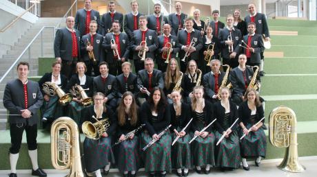 Von den 350 Mitgliedern des Musikvereins Bergheim sind 40 in der Blaskapelle aktiv.  	