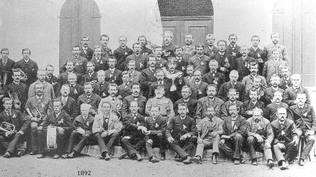 Ein Bild aus der Anfangszeit des Veteranenvereins in Pfaffenhausen, der heuer 150 Jahre alt geworden ist. 