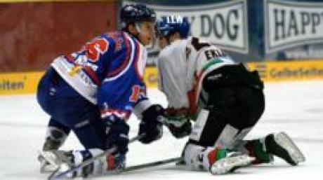 Eishockey DEL, Panther - Kassel 18.9.2005von links: Dominik Hammer, Christian Eklund