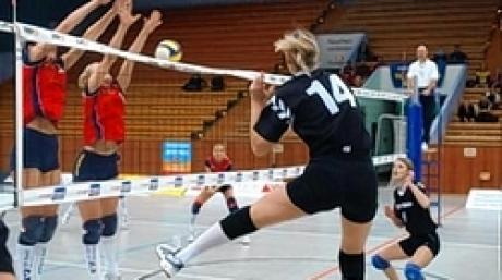 Volleyball VCA - Grimma, vorne Maryna Gorchanyuk