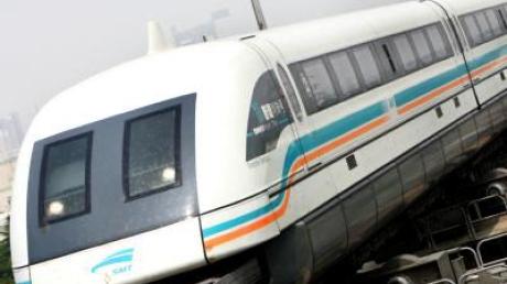 Das deutsche Konsortium hofft auf eine Erweiterung der chinesischen Transrapid-Strecke von Schanghai nach Hangzhou.