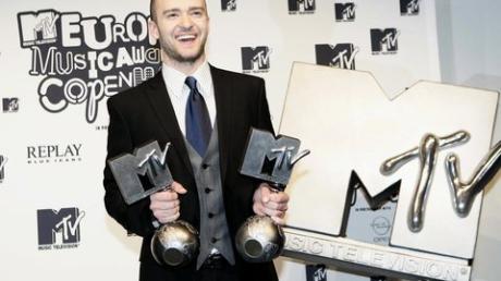 Justin Timberlake bei den EMAs 2006 