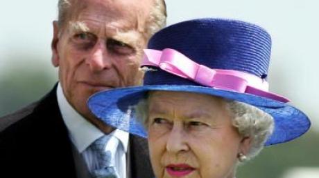 Queen Elizabeth II. und ihr Ehemann Prinz Philip feiern Diamantene Hochzeit.