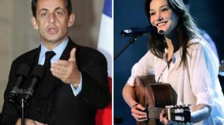 Präsident Nicolas Sarkozy und die Sängerin Carla Bruni sind laut Medienberichten ein Paar.
