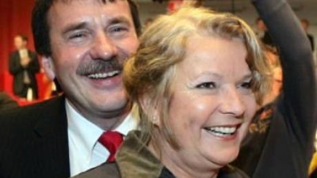 SPD-Spitzenkandidat Wolfgang Jüttner und seine Ehefrau Marion. Sie sind seit 35 Jahren verheiratet.