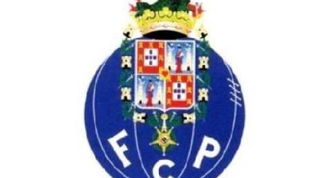 Das Emblem des portugiesischen Fußballklubs FC Porto.