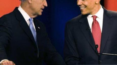 Joseph Biden (links) soll als Vize ins Weiße Haus einziehen, falls Barack Obama die Wahl zum US-Präsidenten gewinnt.