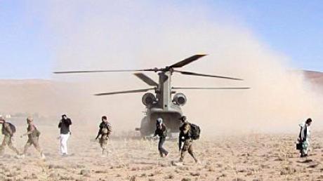 Hubschrauber-Einsatz der ISAF-Truppen in Afghanistan (Archivfoto).