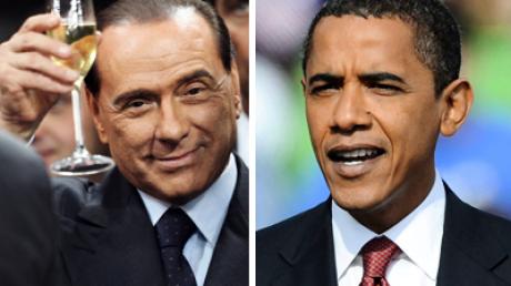 Berlusconi und Obama