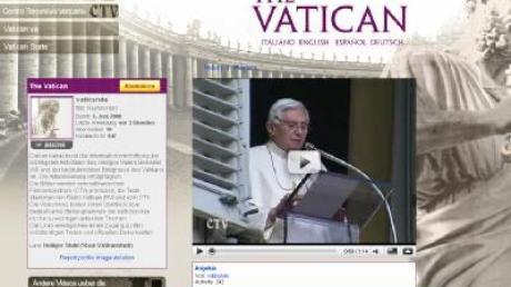 Vatikan eröffnet eigenen YouTube-Kanal