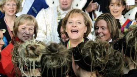 Karnevalsorden für Angela Merkel