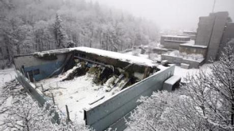 Turnhalle in St. Gallen stürzt unter Schneelast ein