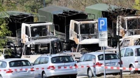 Bei Anschlag auf Bundeswehr 42 Fahrzeuge zerstört