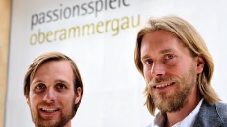 Frederik Mayet (links) und Andreas Richter spielen den Jesus bei den Passionsspielen in Oberammergau.