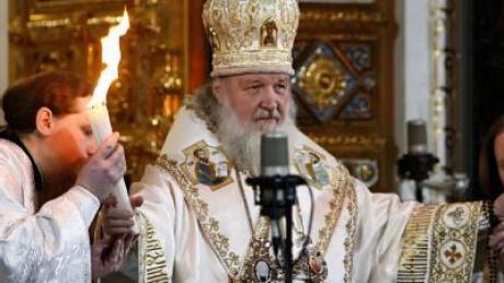Orthodoxe Christen feiern Osterfest