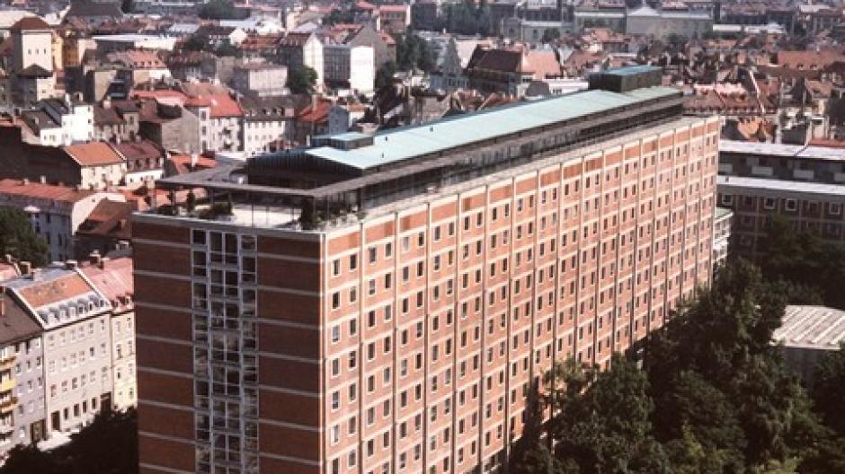 Das Deutsche Patentamt in München.