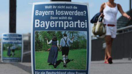 Mit antibayerischen Tönen Stimmen für eine bayerische Regionalpartei sammeln?