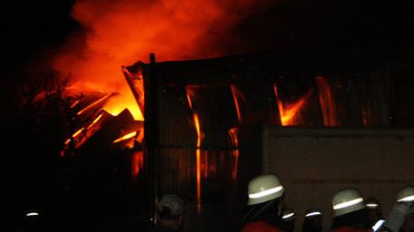 Der Feuerteufel hat in Fessenheim zugeschlagen. Bild: Mack