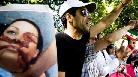 Die getötete Neda ist zur Symbolfigur des Aufstandes der iranischen Opposition geworden.