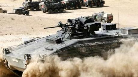 Bundeswehr mit Panzern in Afghanistan-Offensive
