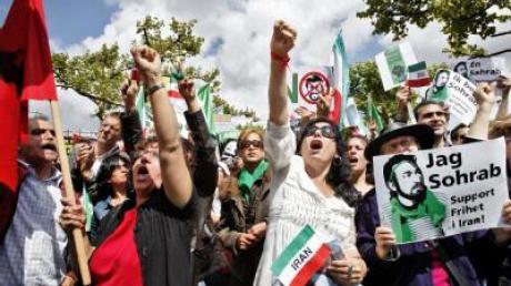 Tausende bei Iran-Protesten in Europa und USA