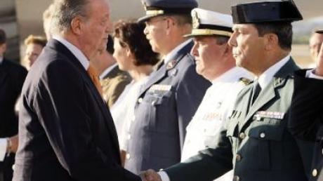 König Juan Carlos beginnt Urlaub auf Mallorca
