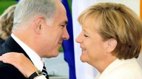Netanjahu und Merkel nähren Hoffnung für Nahost