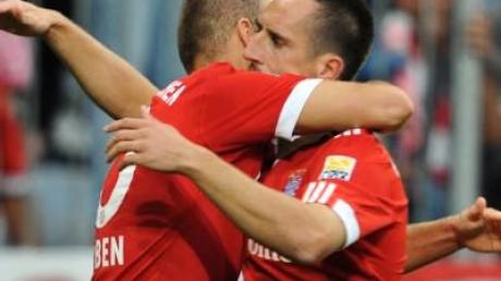3:0-Sieg: Bayern feiern Traumduo «Robbéry»