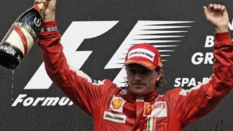 Vettel Dritter bei Räikkönen-Sieg in Spa