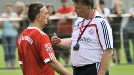 Ribéry kontra van Gaal - doch Wechsel zu Real?