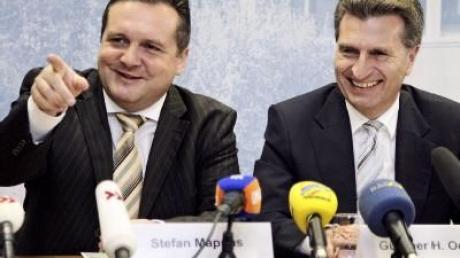Stefan Mappus Favorit für Oettinger-Nachfolge
