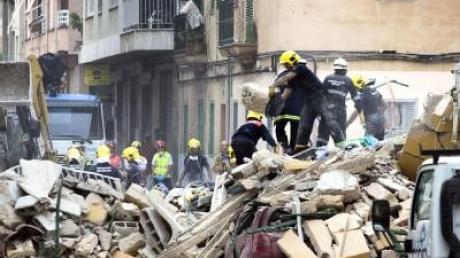 Wohnhaus auf Mallorca eingestürzt: Sieben Tote