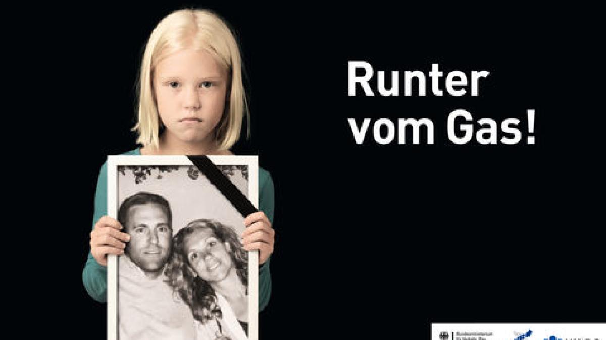 velstand en anden overvældende Emotionale Plakate: Neue Schockkampagne gegen Raserei