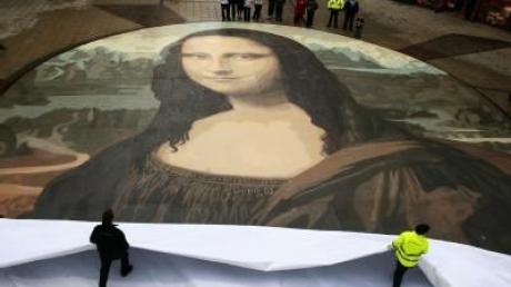 «Mona Lisa» riesengroß