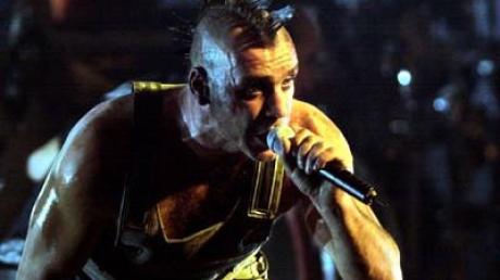 Rammstein-Sänger Till Lindemann. Bild: Archiv