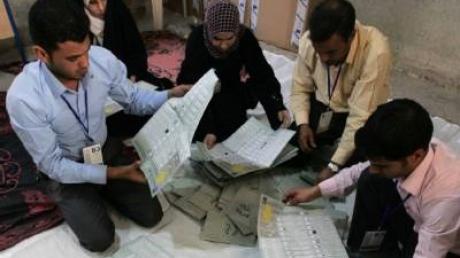 Al-Maliki bei Wahlen im Irak vorn - 62 Prozent Beteiligung