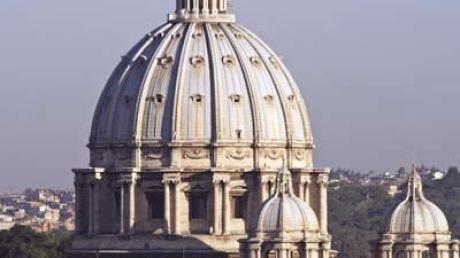 Der Petersdom in Rom.