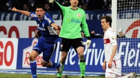 Kuranyi lässt Schalke jubeln: 2:1 gegen Stuttgart