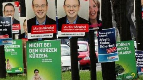 NRW: Keine Mehrheit für Schwarz-Gelb und Rot-Grün