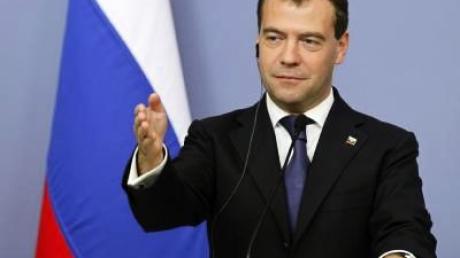 Medwedew schlägt Fonds für Umweltkatastrophen vor
