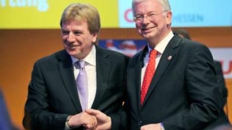 Hessen: Bouffier übernimmt CDU-Vorsitz von Koch