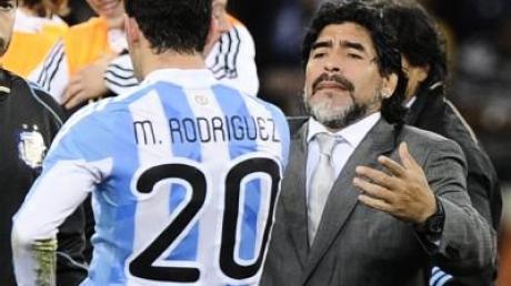 Maradona nach WM-Aus am Boden
