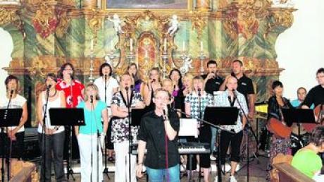 Konzert in der Kirche anlässlich der Jugendwallfahrt zur Wieskirche. Fotos: Gisela Klöck