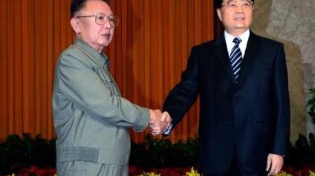 Chinas Präsident trifft angeblich Kim Jong Il